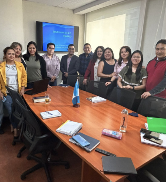 Capacitación de ergonomía